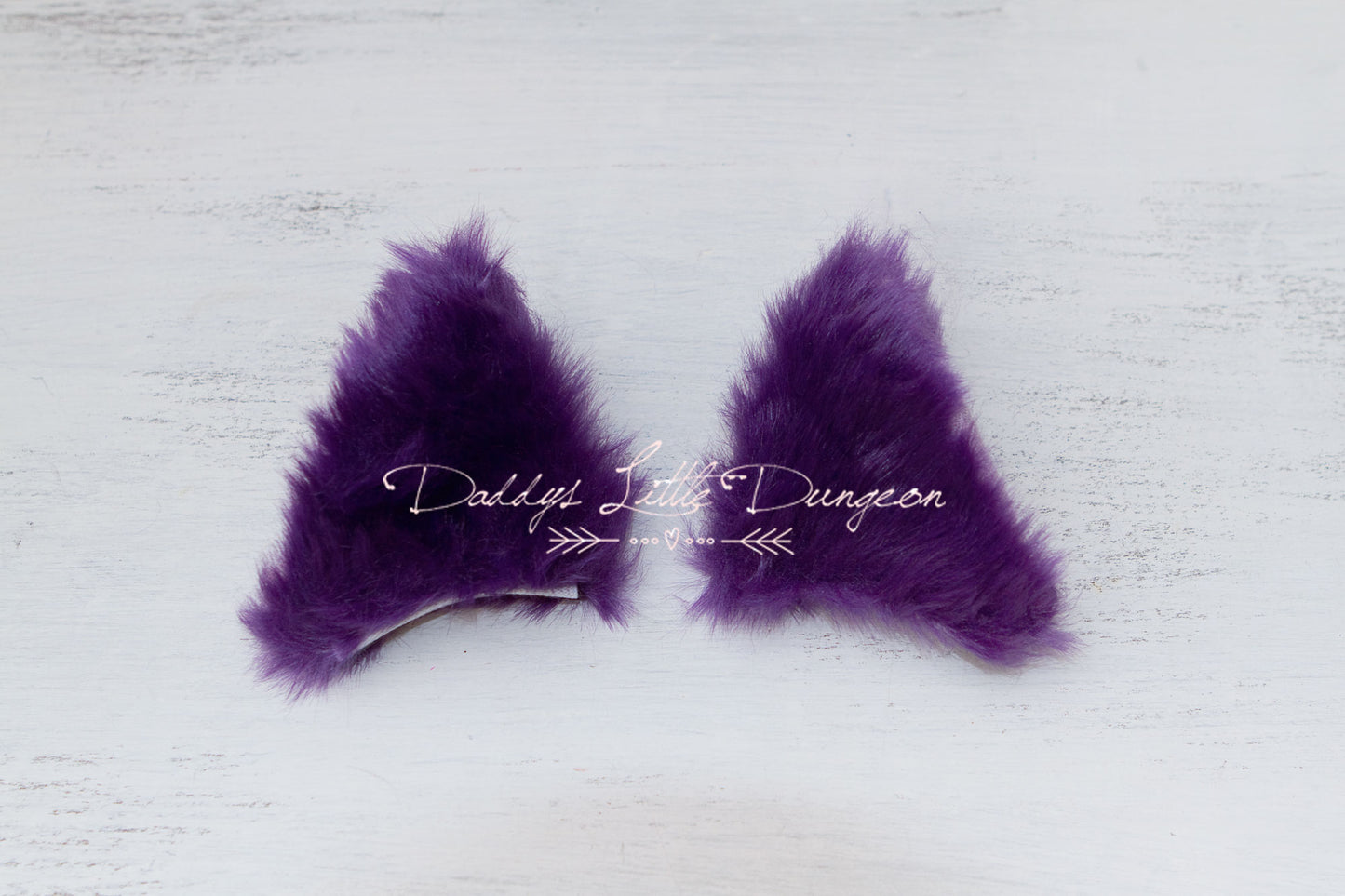 Purple Ombre Kitten Fox Pet Play Set