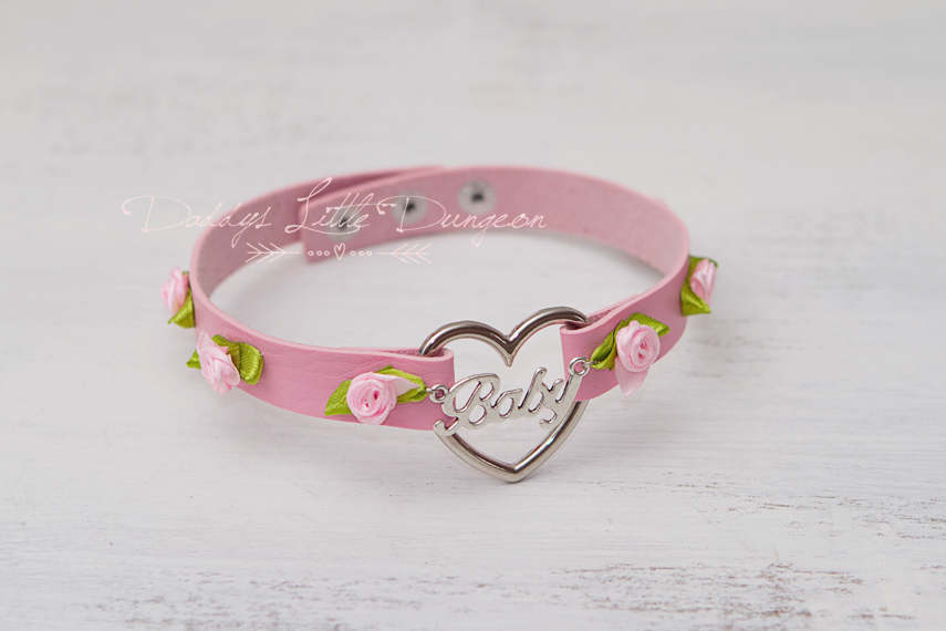 Add A Baby Word Charm to Your Collar or Lingerie