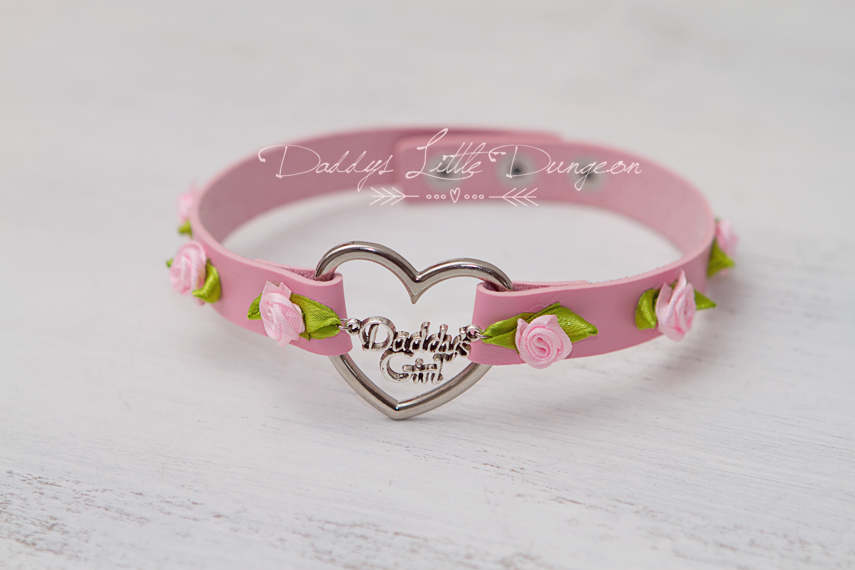 Add A Daddy's Girl Word Charm to Your Collar or Lingerie