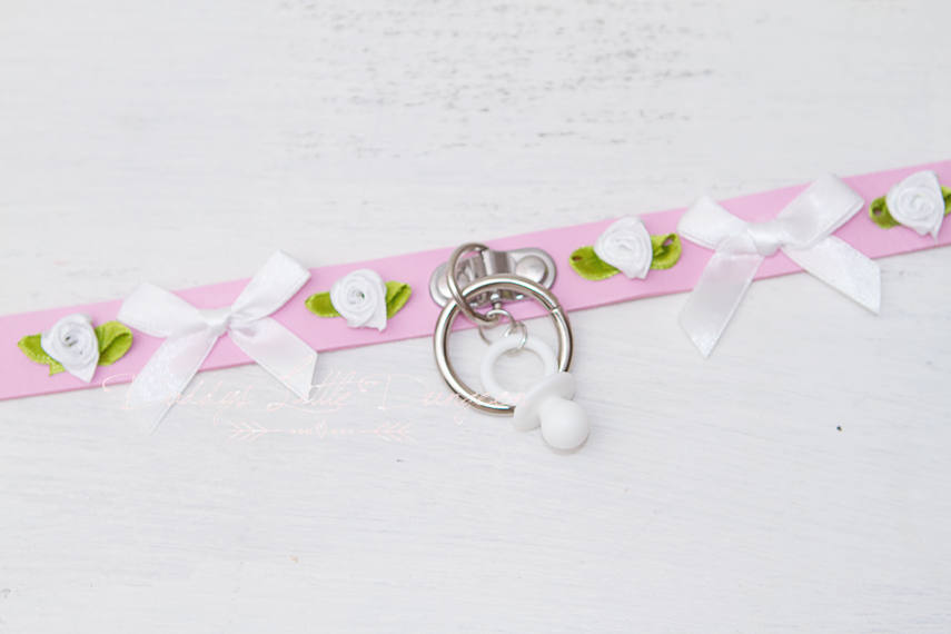 Add A Pastel Pacifier Charm to Your Collar or Lingerie