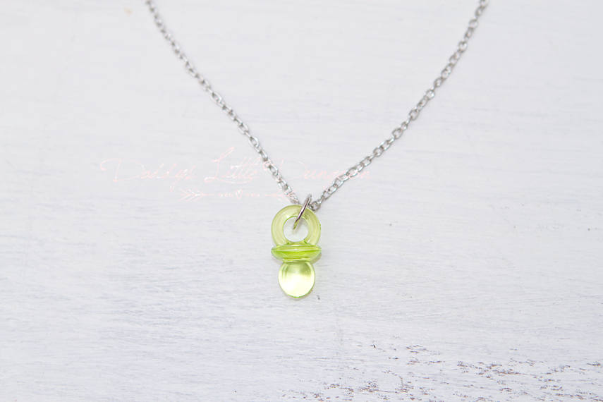 Add A Pacifier Charm to Your Collar or Lingerie