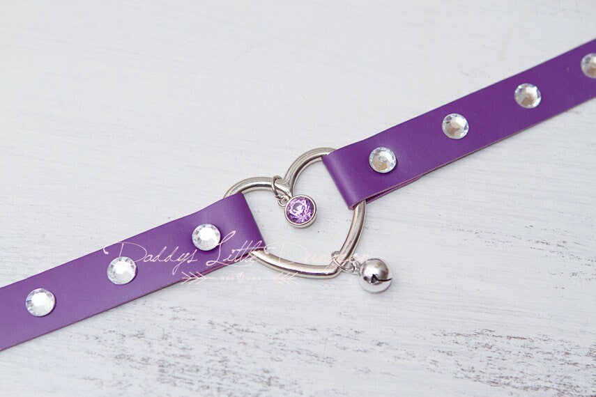 Add A Rhinestone Gem Charm to Your Collar or Lingerie