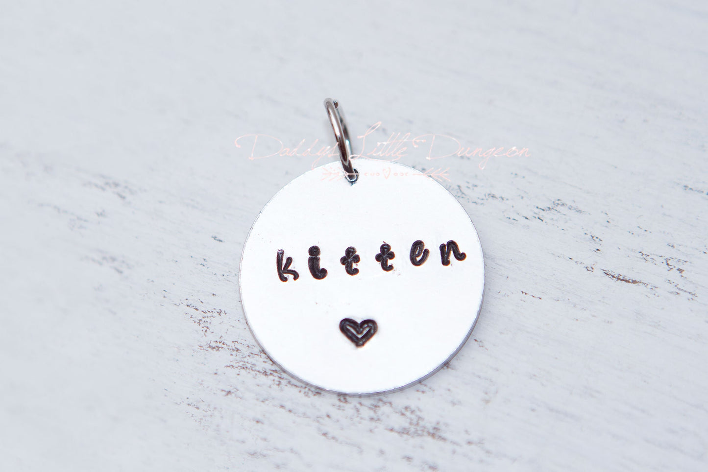 BDSM DDLG Pretty Gothic Custom Personalized Baby Girl Sir's Kitten Bunny Day Collar Choker Pet Play Kitty Sub Daddys Little ABDL mature