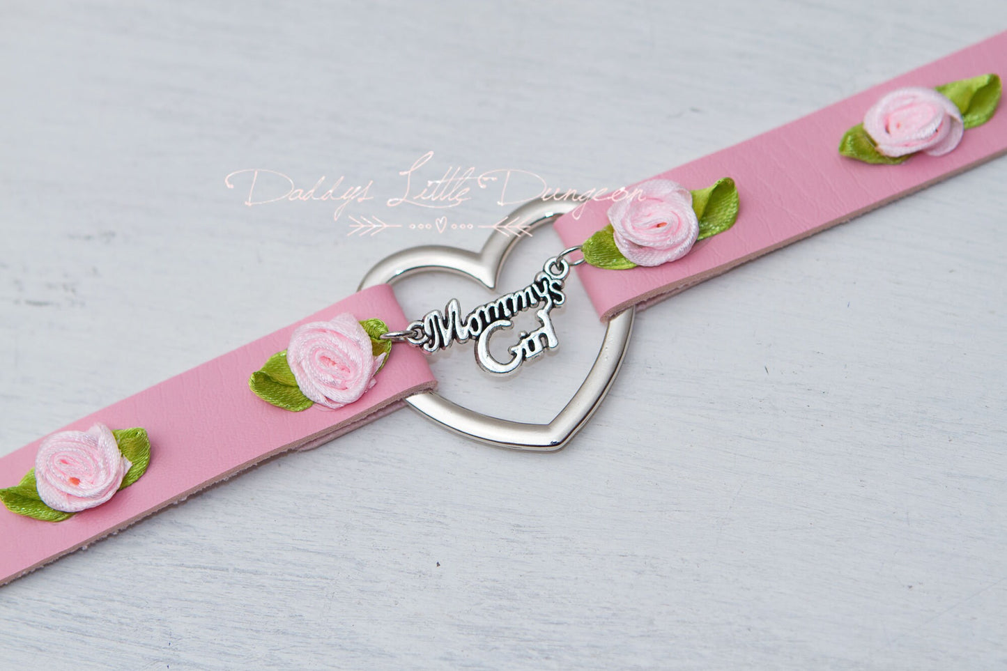 Add A Mommy's Girl Word Charm to Your Collar or Lingerie