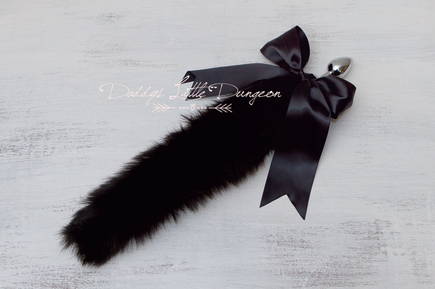 18+ Pretty Gothic Pet Play Starter Set! Fox Kitty Ears Bows Collar Anal Butt Plug Tail Kitten Cat Sub Cosplay Petplay BDSM ABDL DDLG mature