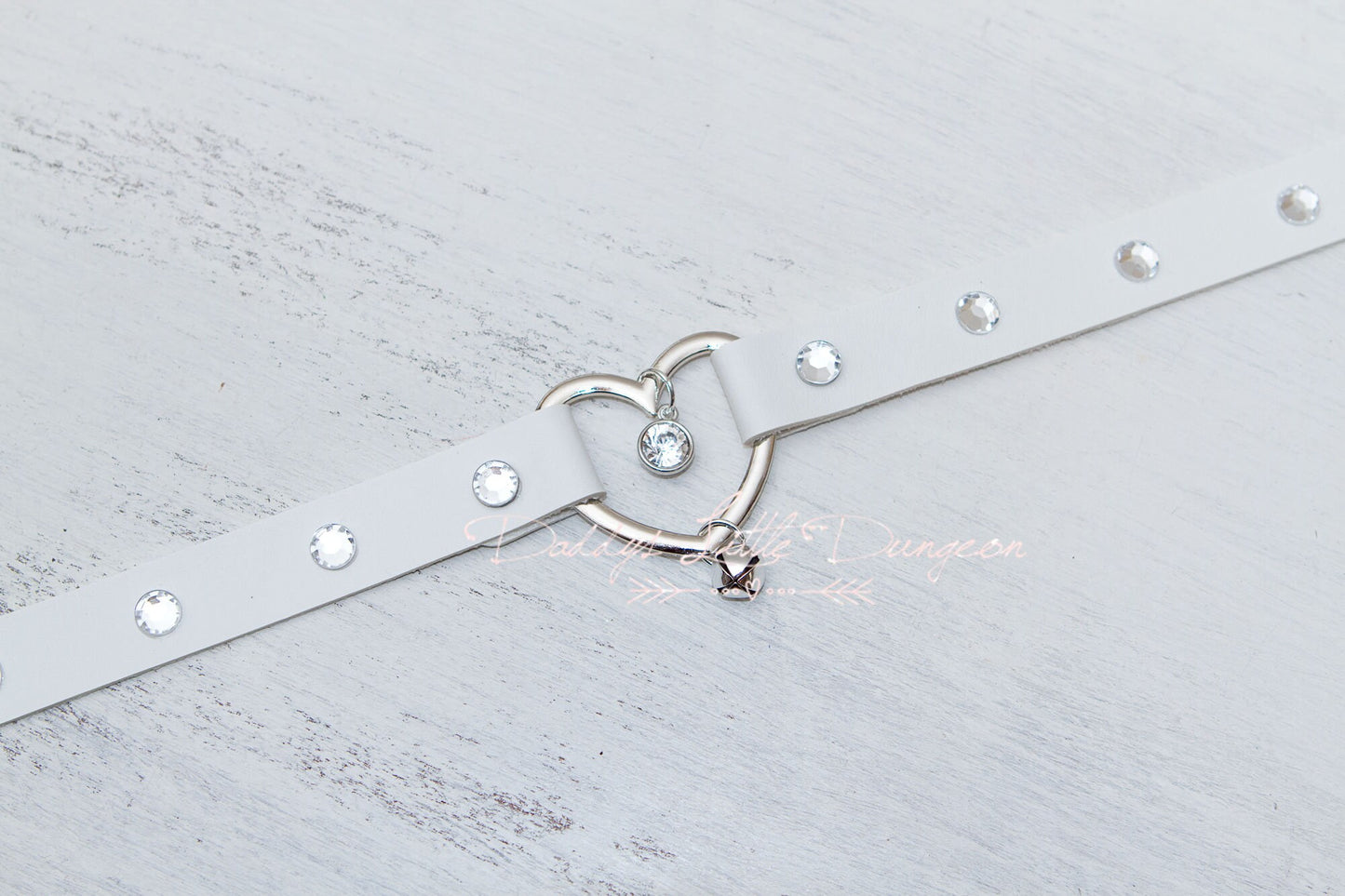 White Personalized Tag Glam Bling Rhinestone Bell Cat Custom Kitten Day Collar Choker Pet Play Kitty Sub Daddys Little Girl Petplay mature