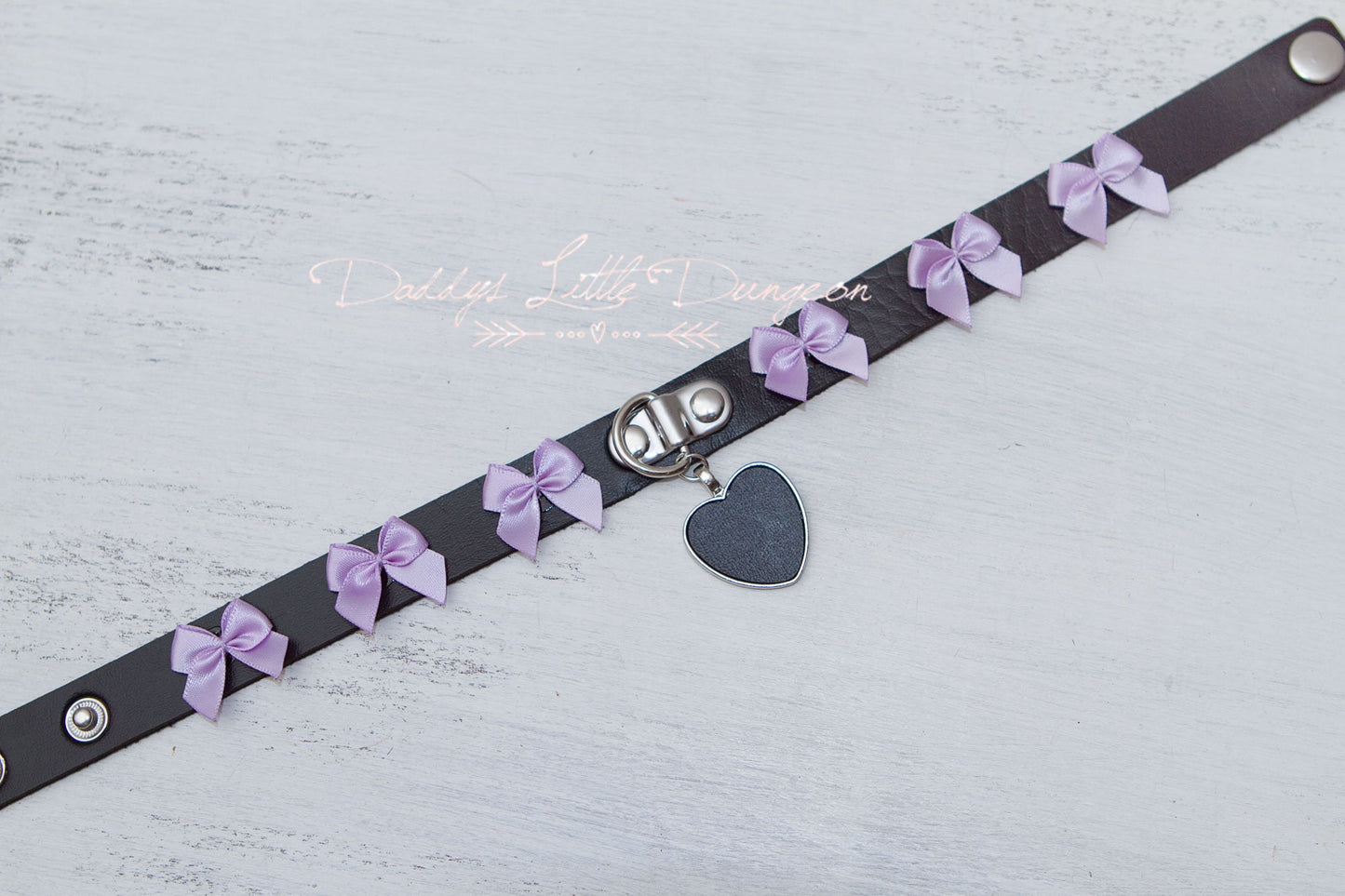 DDLG Gothic Personalizable Pet Play Bondage Collar & Leash Set Fox Kitty Puppy Furry BDSM Sub Master Sissy Daddys Little Girl Kawaii mature