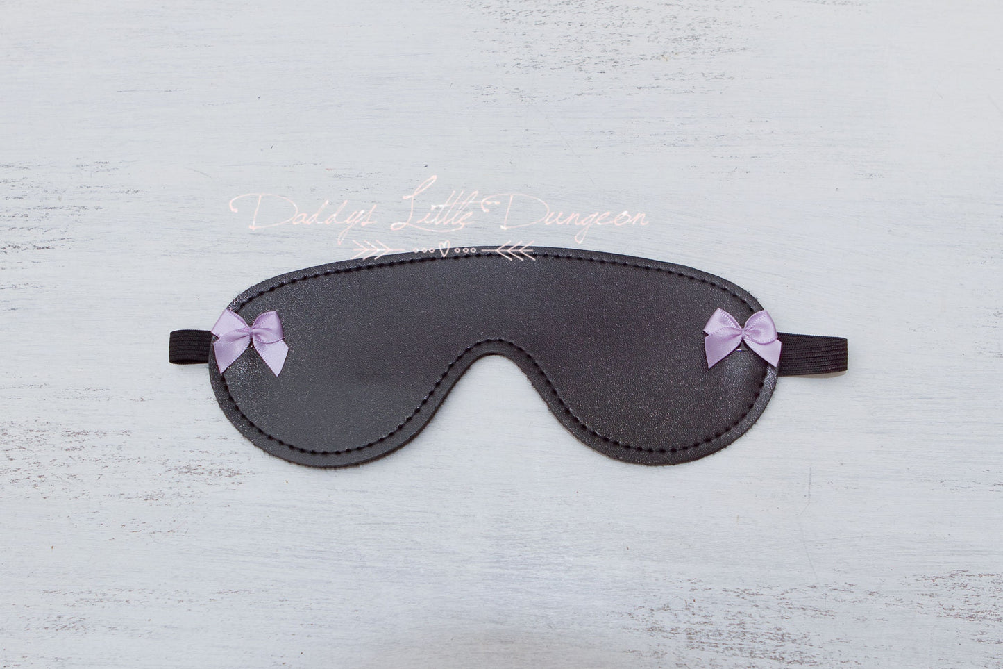 DDLG Pretty BDSM Bondage Blindfold Eye Mask Gothic Lolita Bows Submissive Girly Sub Daddys Little Girl ABDL Sissy Master Kinky Fetish mature