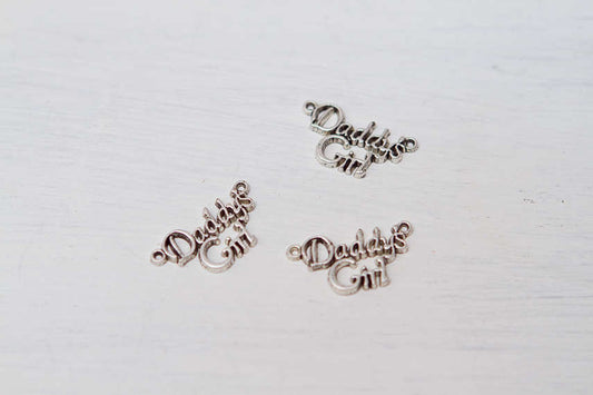 Add A Daddy's Girl Word Charm to Your Collar or Lingerie