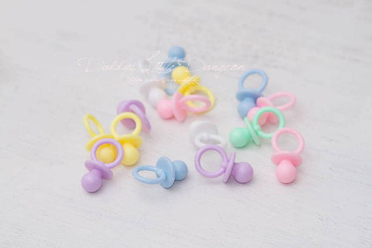 Add A Pastel Pacifier Charm to Your Collar or Lingerie