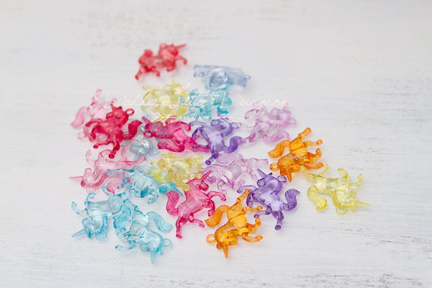 ABDL DDLG Magical Unicorn Pierced Earrings Daddy's Little Girl Princess Gummy Clear Dangle Lolita Baby Sissy Sub Master BDSM Jewelry Kawaii