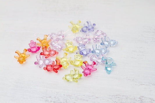 Add A Big Teddy Bear Charm to Your Collar or Lingerie