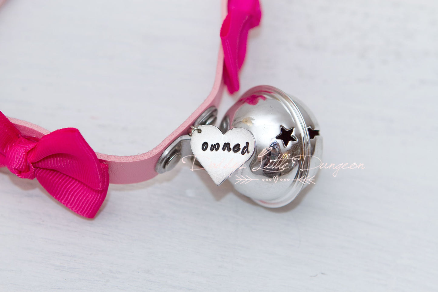 DDLG Pretty Purple Furry BDSM Bondage Collar Bows Submissive Master Girly Sub Sissy Daddys Little Girl Kawaii ABDL mature pet play