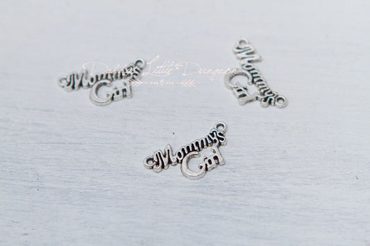 Add A Mommy's Girl Word Charm to Your Collar or Lingerie