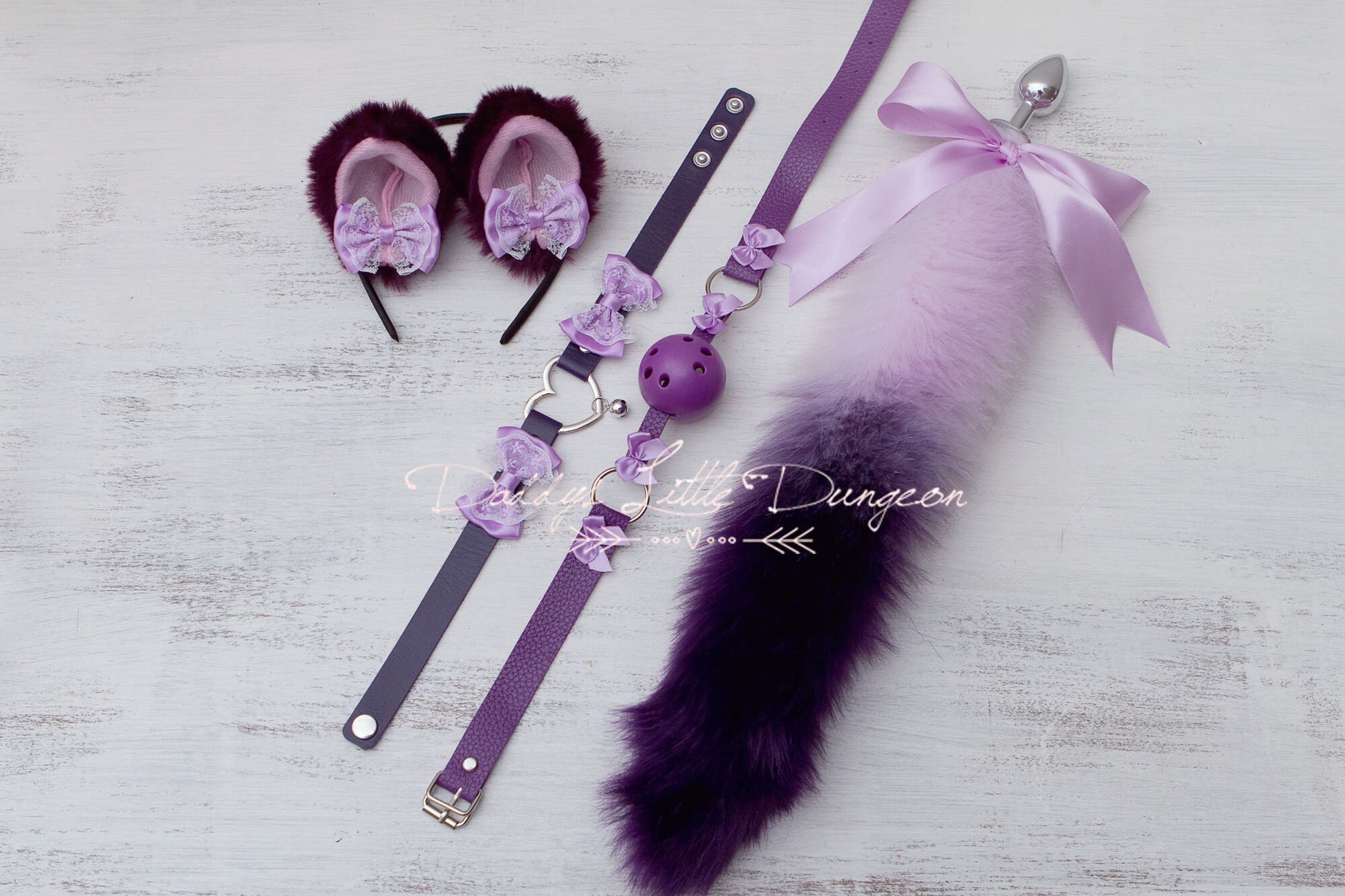 18+ Pretty Pet Play Starter Set! Fox Kitty Ears Collar Anal Butt Plug Daddy's Little Dungeon 18+ Pretty Pet Play Starter Set! Fox Kitty Ears Collar Anal Butt Plug Daddy's Little Dungeon